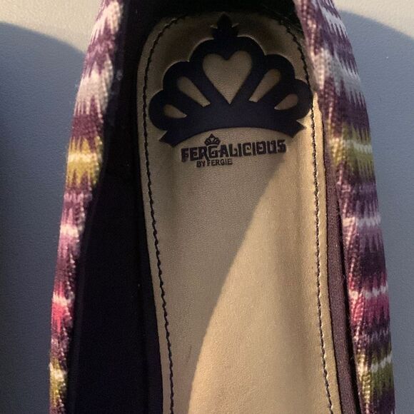 FERGALICIOUS Purple Ballet Flats - Picture 3 of 7